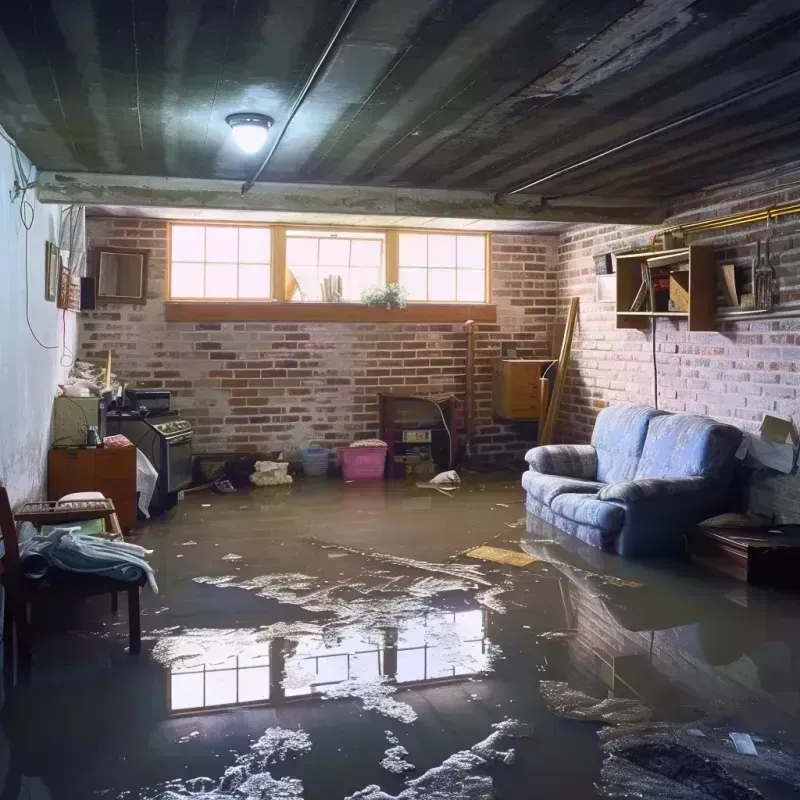 Flooded Basement Cleanup in New London, OH